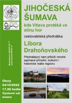 JIHOČESKÁ ŠUMAVA, kde Vltava protéká ve stínu hor