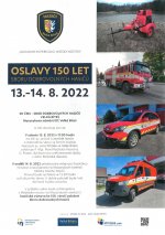 Oslavy 150 let Sboru dobrovolných hasičů