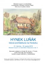 HYNEK LUŇÁK lidová architektura na Horácku