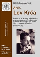 Plakat-beseda Lev_Krča