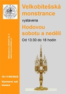 Plakat-hodová výstava-monstrance